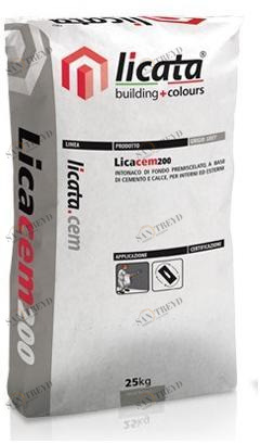 LICATA Предварительно смешанная основная штукатурка Licata.cem sun-id-1457781