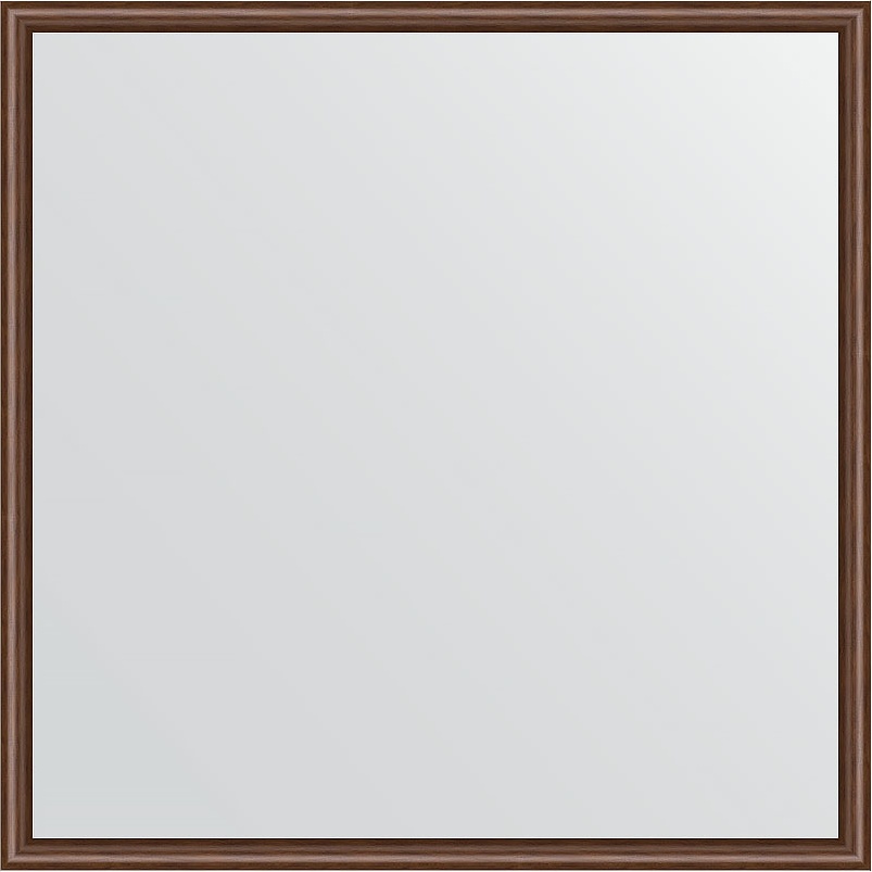 BY 0654 Зеркало в багетной раме - орех 22 mm EVOFORM Definite