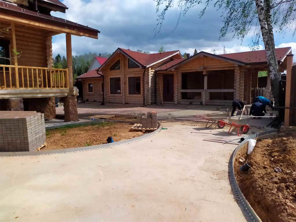 Металлический бордюр 1200*70*45*1,5 компл. ГеоПластБорд GPBST-09 - Вид №17