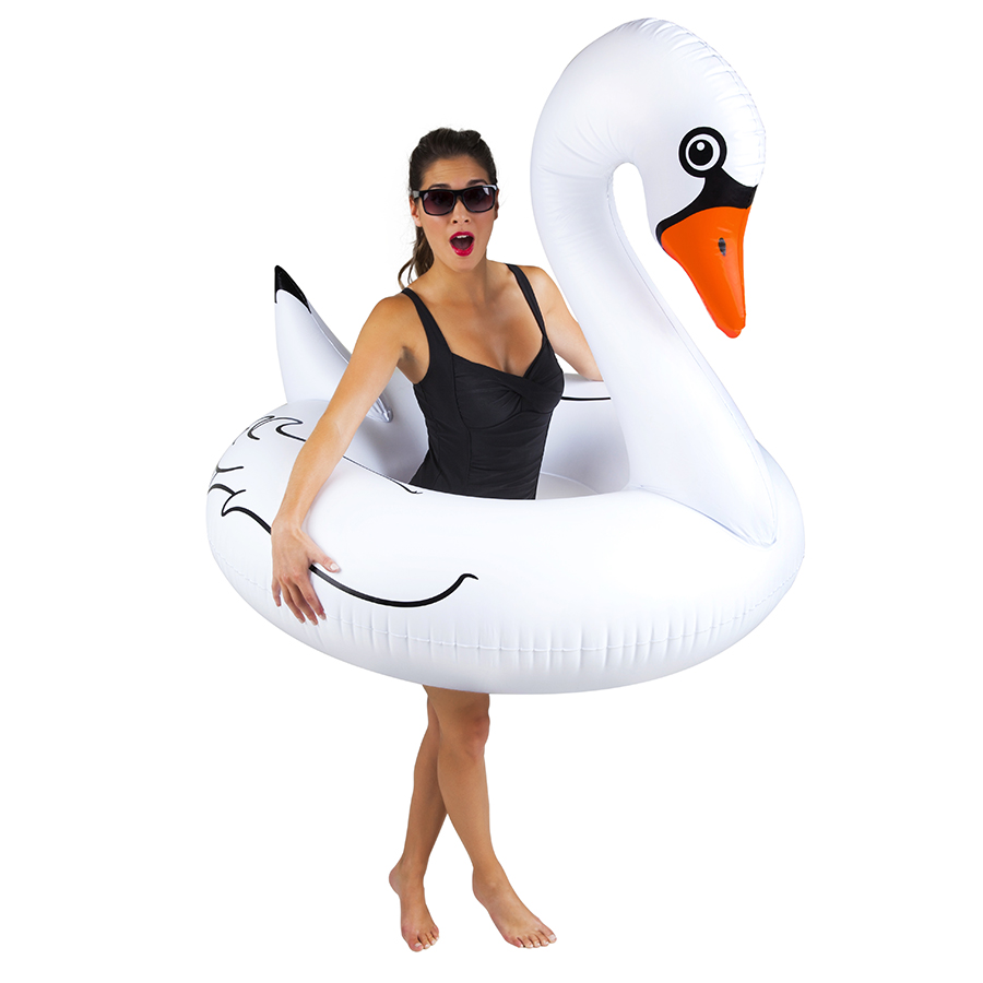 BMPFWS Круг надувной , white swan BigMouth  - Вид №7