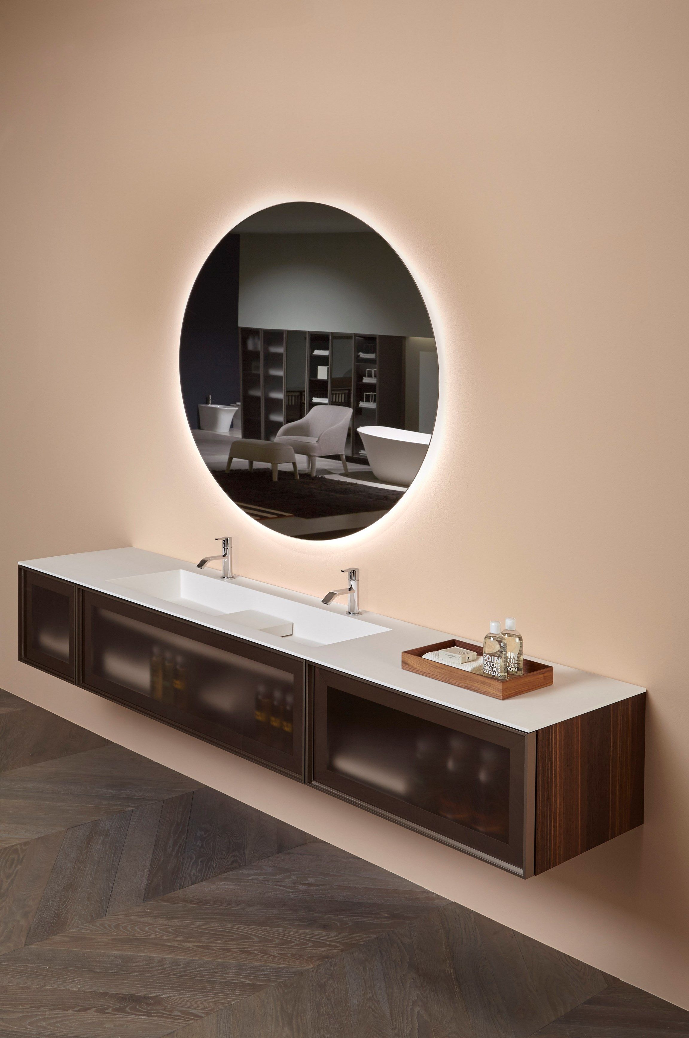 Настенное зеркало для ванной комнаты Antoniolupi CIRCUS ARCH-00120857 - Вид №4