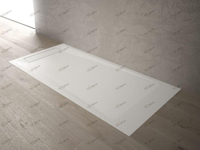 DISENIA Прямоугольный встраиваемый душевой поддон из индивидуального материала technogel® Linea sun-id-1465832