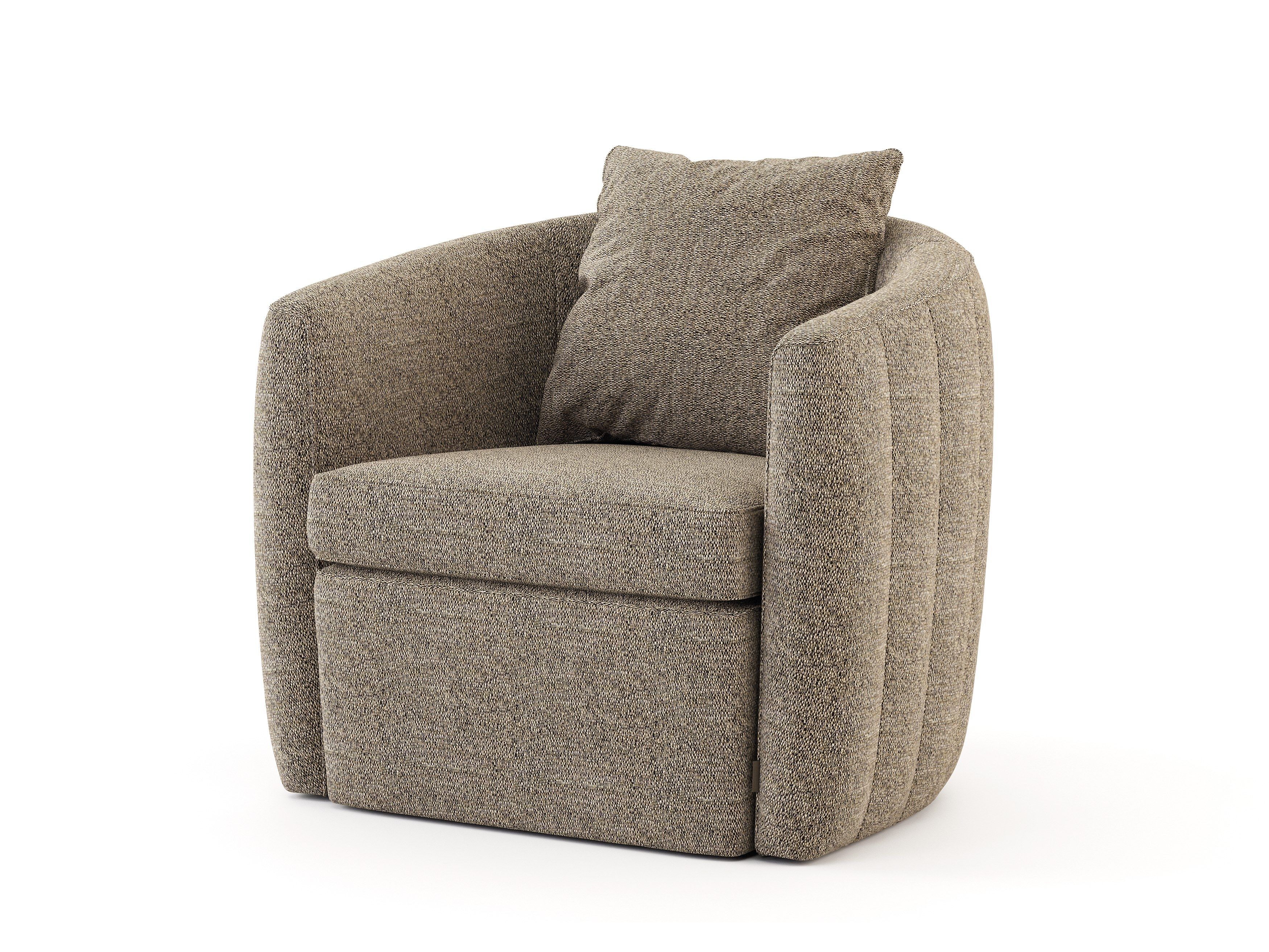 Бархатное кресло с подлокотниками Stylish Club Fortune ARCH-00031938 - Вид №14