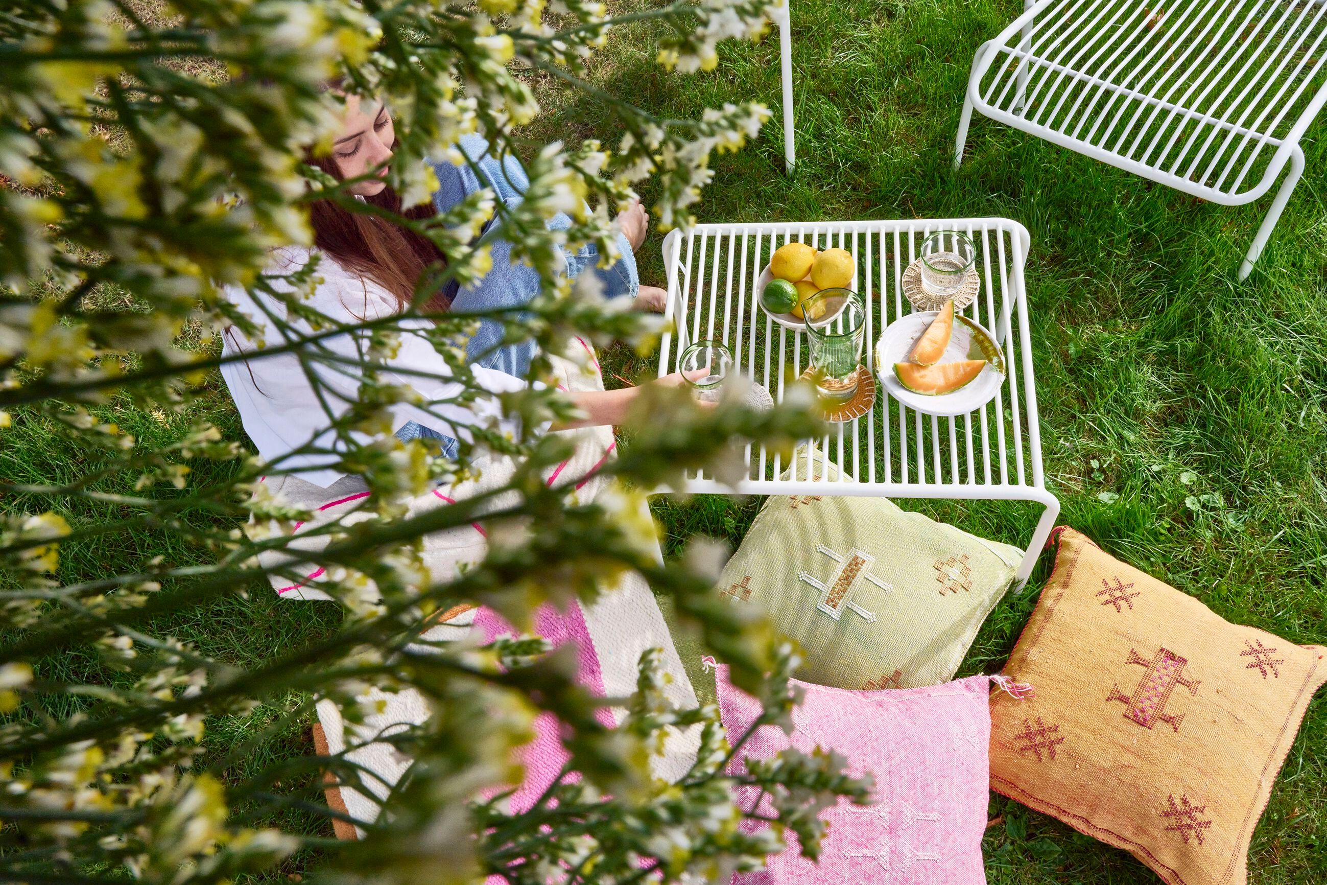 Квадратная подушка из растительных волокон POMAX MOIRA ARCH-00030104 - Вид №9