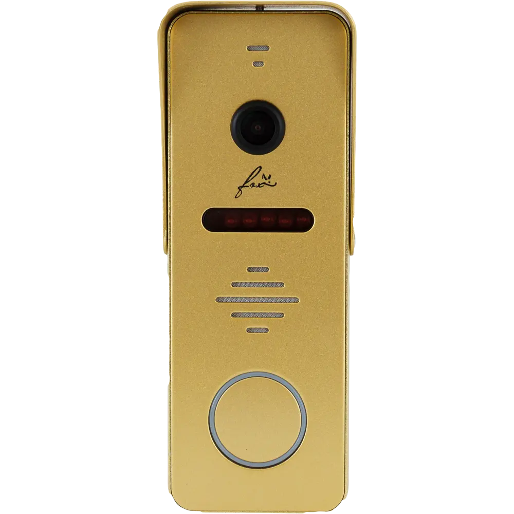 Вызывная видеопанель Fox FX-CP27 цвет золотой STLM-2014440