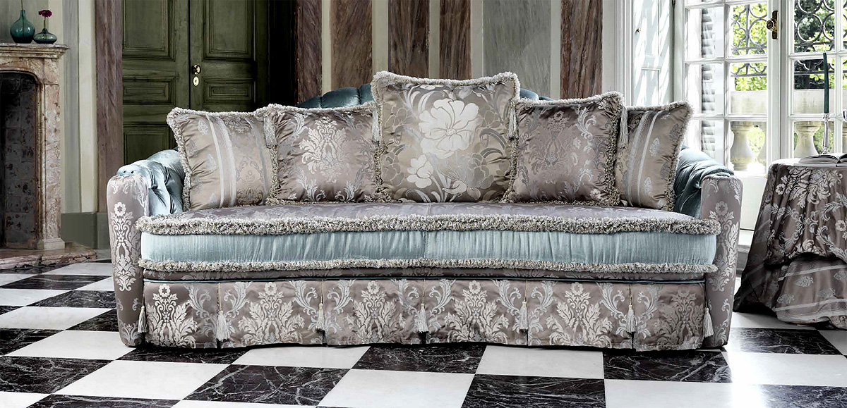 Диван  DOMINGO SALOTTI MALVINA CAPITONNE 