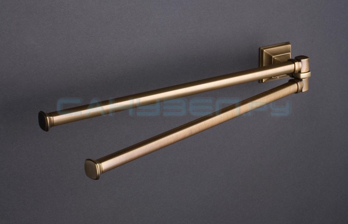 B3212 BR Полотенцедержатель двойной 41.5 см (бронза) COLOMBO PORTOFINO Colombo Design - Вид №1