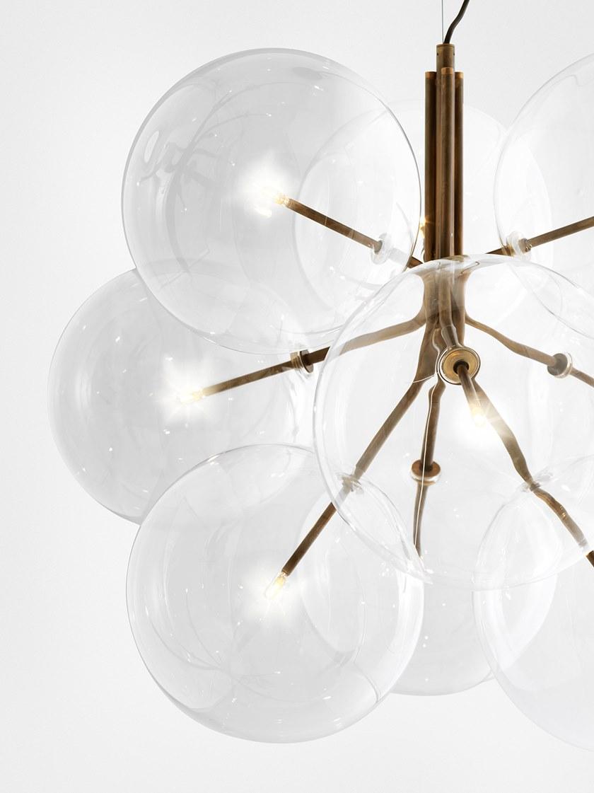 Gallotti&Radice Хрустальный светодиодный подвесной светильник Bolle sun-id-1396233 - Вид №1