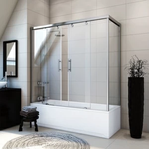 Шторка на ванну 90-100x190-200 GV-865 GUTEWETTER SLIDE PART