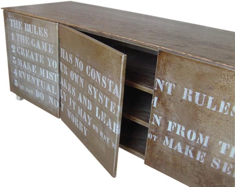 ICI ET LÀ Буфет из стали в индустриальном стиле Handmade metal furniture by ici et là Smu05 - Вид №1