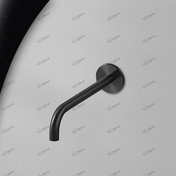 Излив для раковины карбон TOOX Radomonte CHV25C