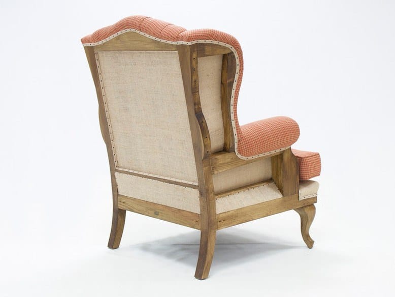 Кресло Bergère capitonné из ткани с высокой спинкой CREARTE COLLECTIONS Dover Essence ARCH-00119692 - Вид №2