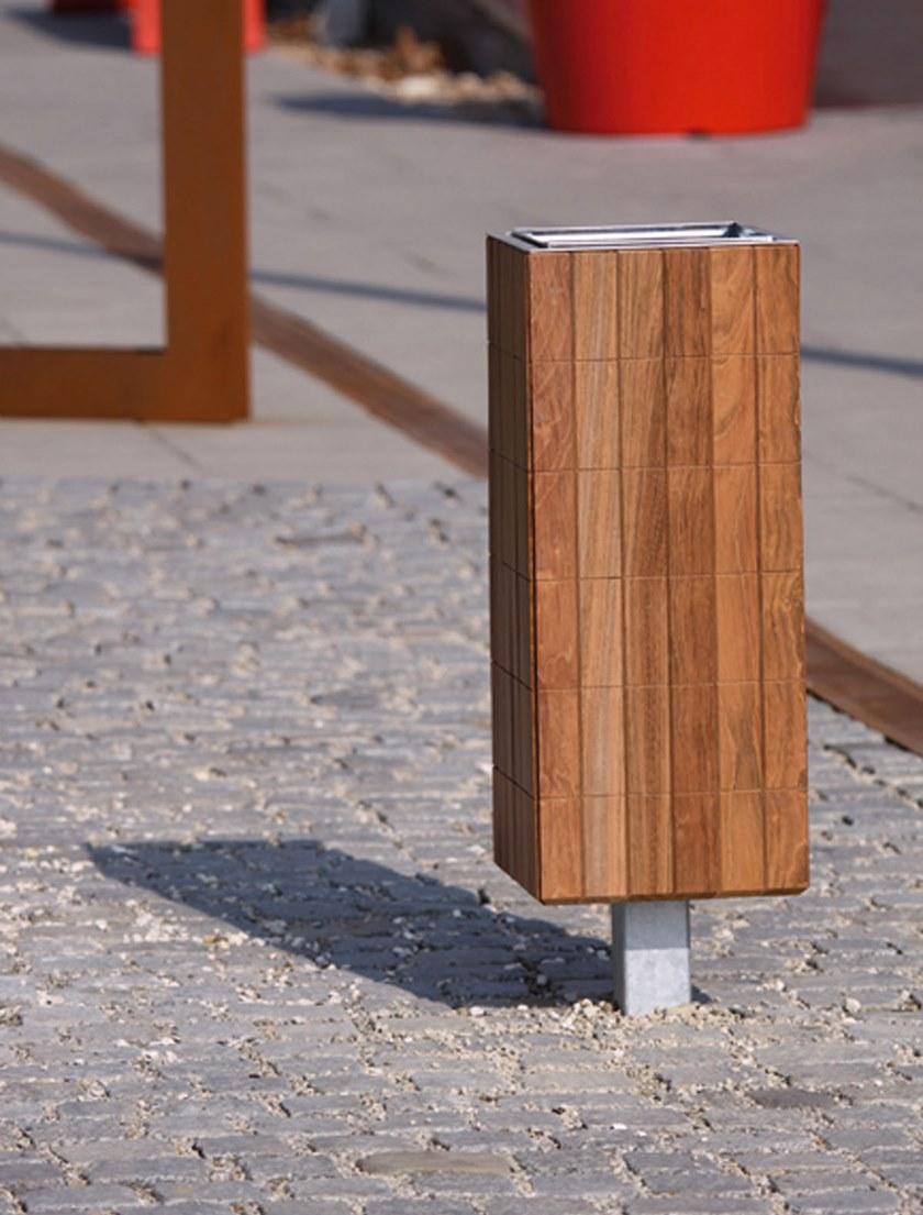 mmcité1 Деревянная корзина для мусора с крышкой Nanuk sun-id-1472986 - Вид №3