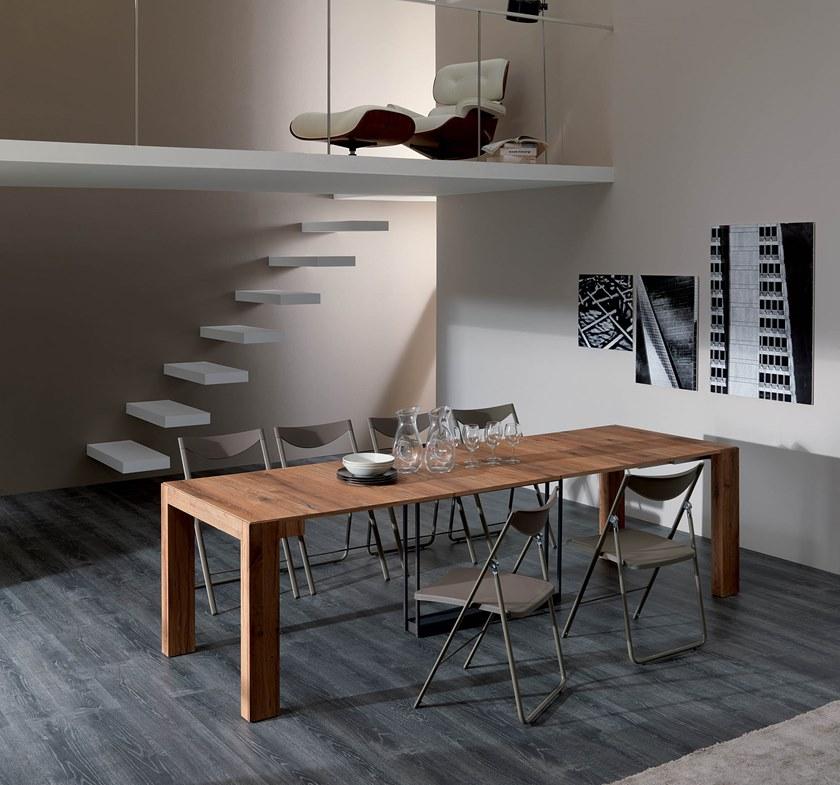 Ozzio Italia Выдвижная консоль из дерева  T021  - Вид №17