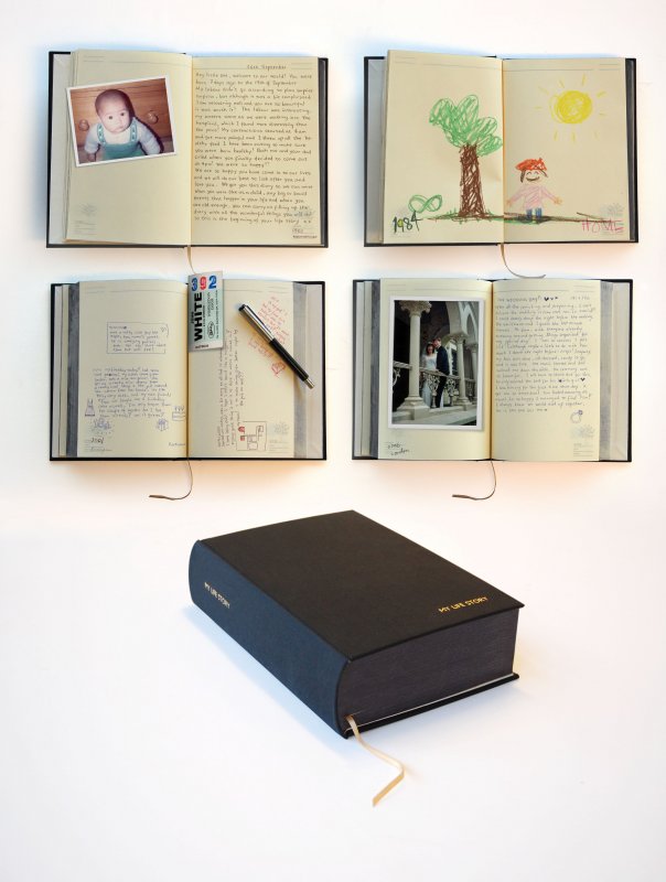 Дневник My Life Story черный SUCK UK SKMYLIFESTORY1 - Вид №1