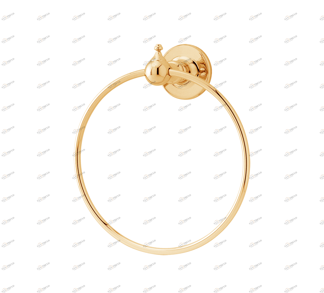 Gentry Home Держатель стакана с кристаллами Oxford Темное золото GH102992