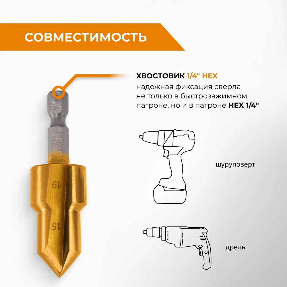 Набор сверл по полипропилену Rage 551405, 3 шт STLM-2171152 - Вид №4