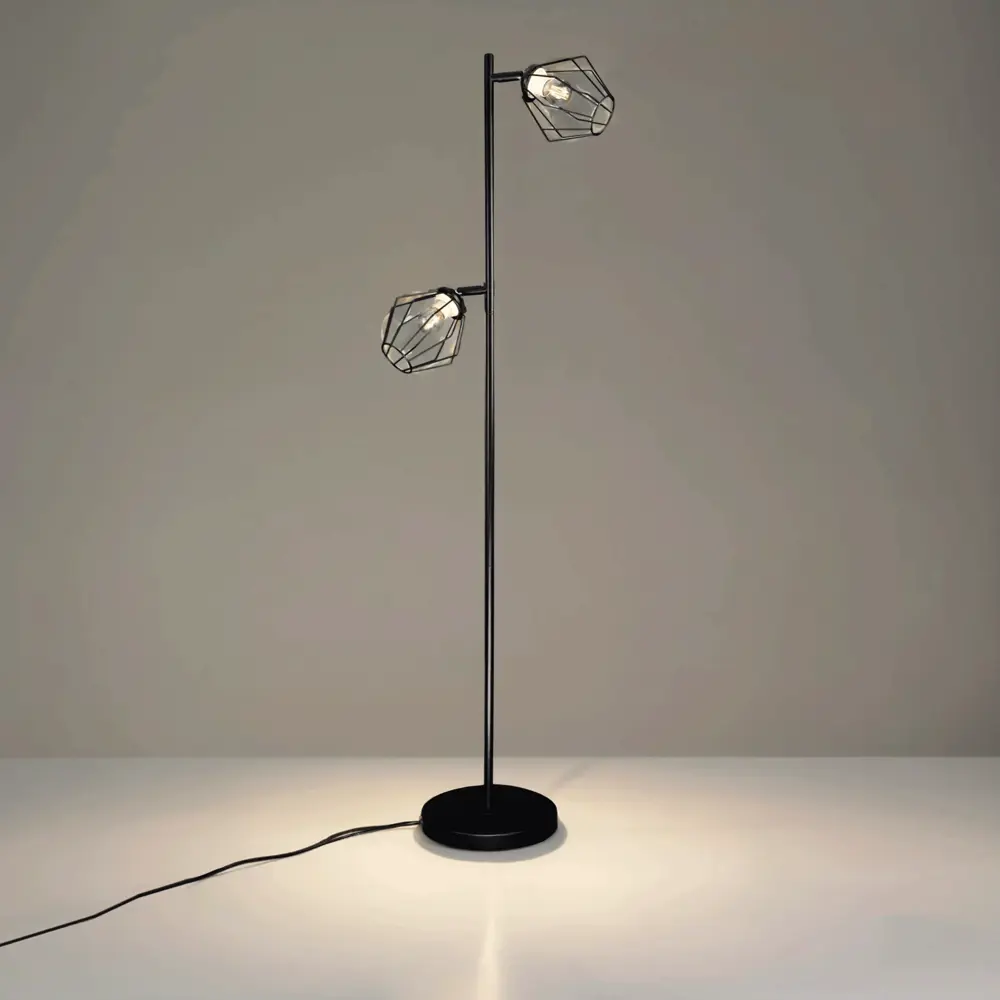 Торшер Россвет Гранж РС21384 цвет черный STLM-2057713