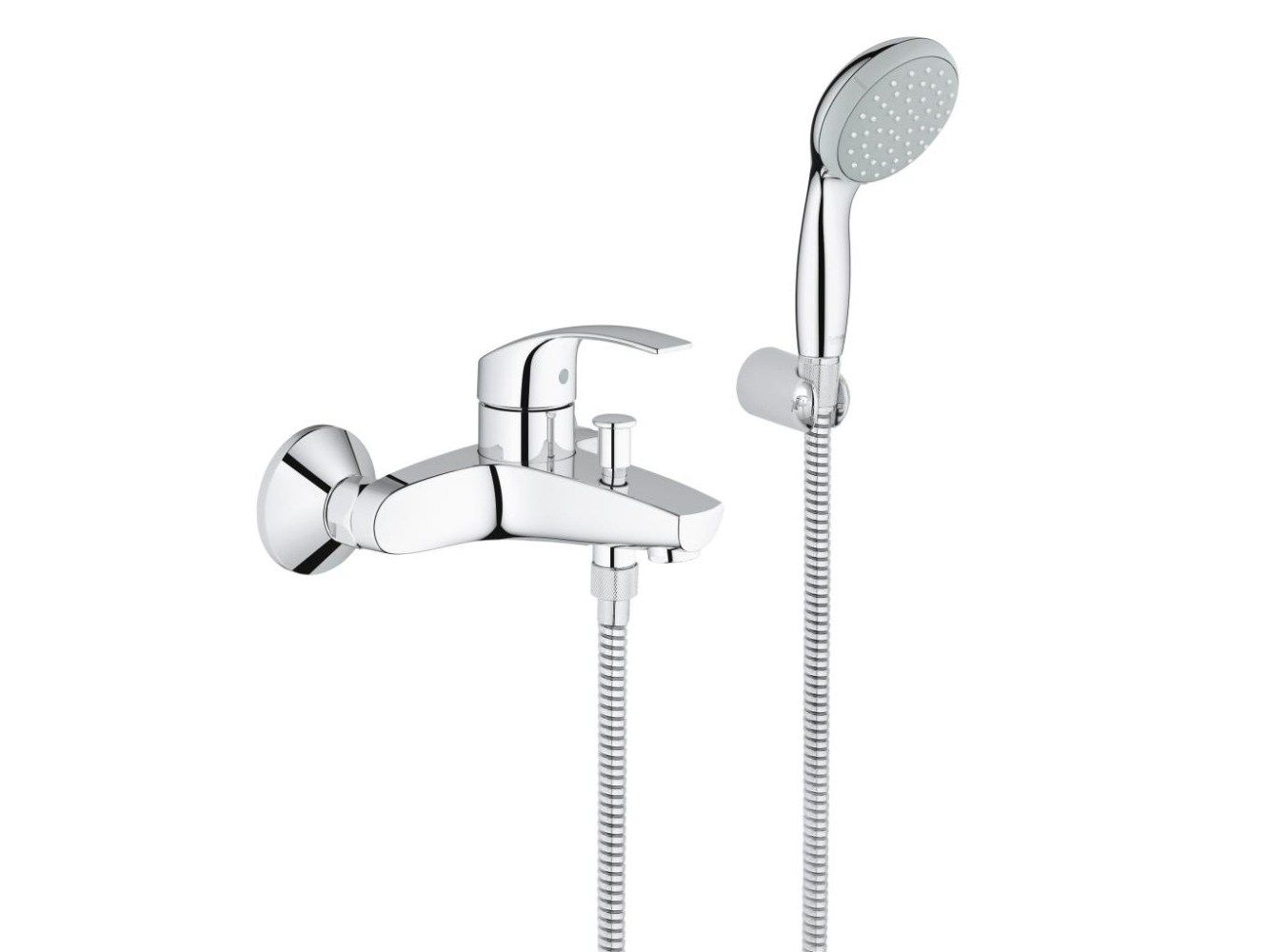 Однорычажный смеситель для ванны/душа с переключателем Grohe Eurosmart ARCH-00020038 - Вид №1