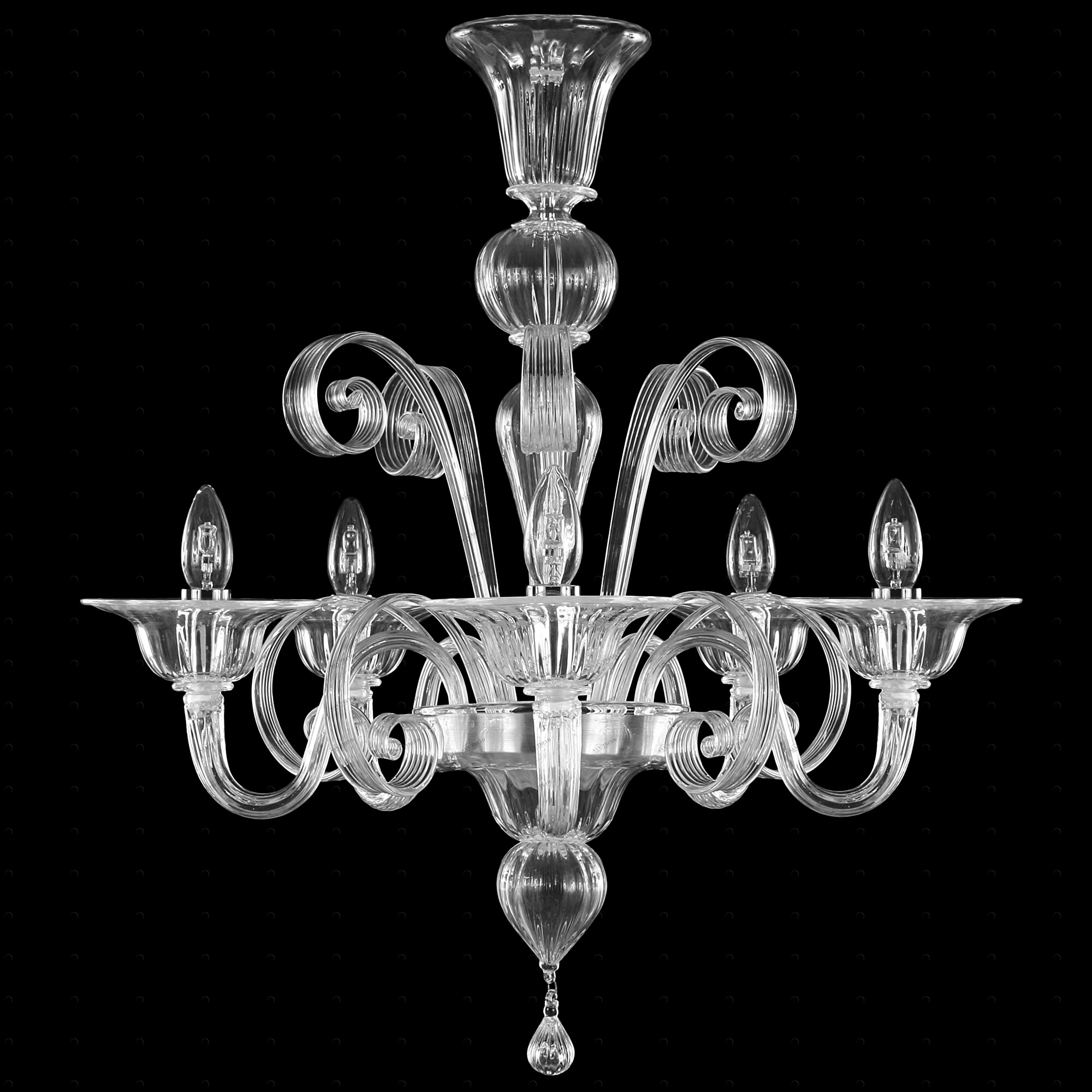 1762 ORIGINALMURANOGLASS Люстра Примиеро - Пастораль - муранское стекло OMG  см 