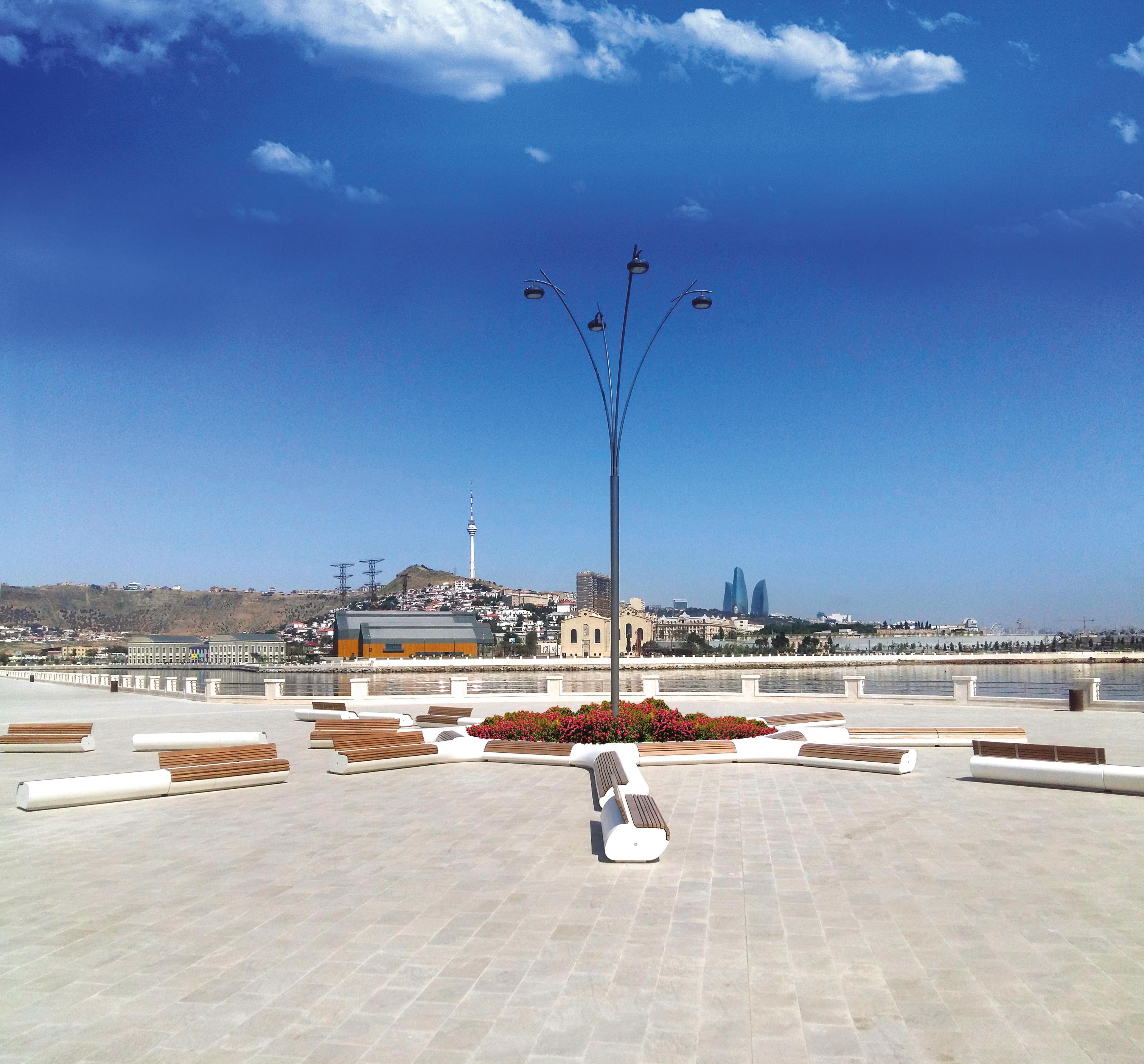 Реконструированная каменная секционная скамья Metalco LORENZ ARCH-00087682 - Вид №5