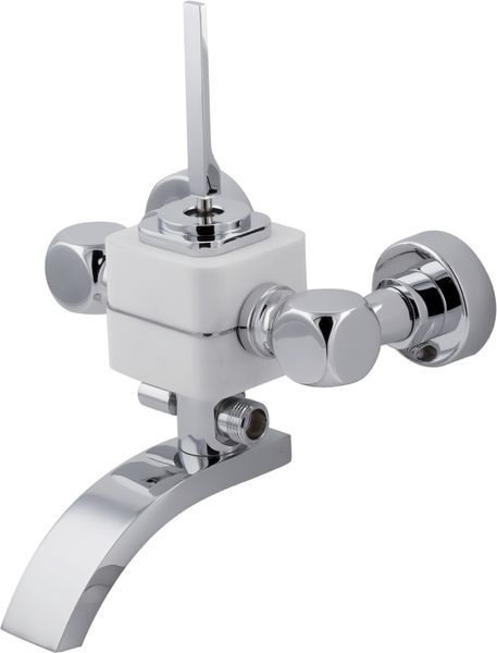 8601-450 Mariner Seve, однорычажный смеситель для ванны, цвет белый ледник 