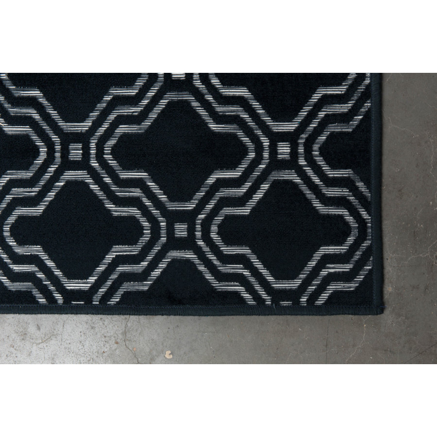 Ковер Feike 160x230 темно-синий White Label Living 6000177 - Вид №4