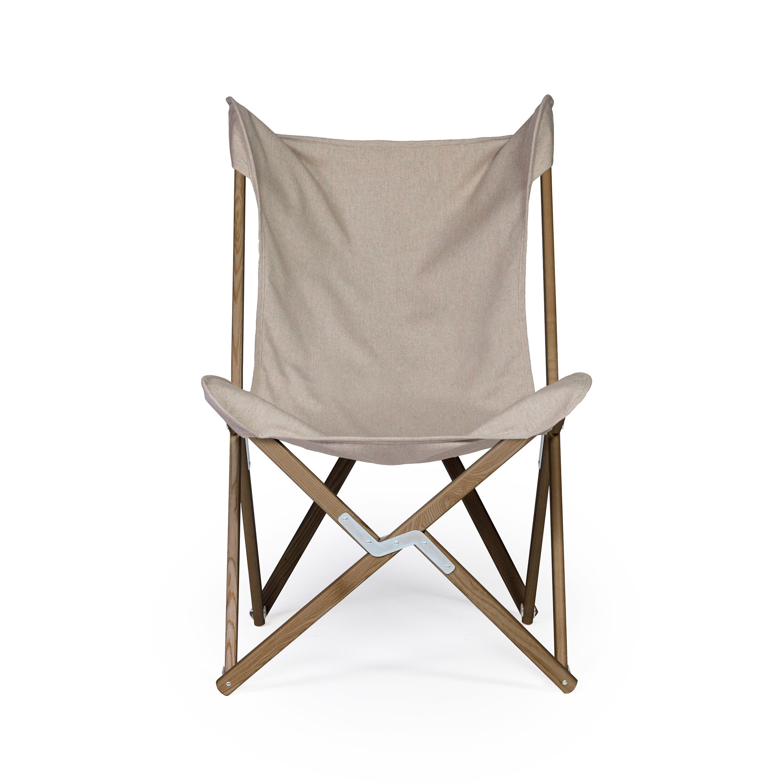 Folding recycled fabric low lounge chair Telami ARCH-00101191