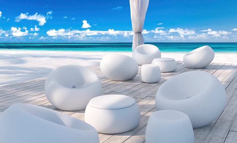 Табурет из полиэтилена PLUST бум ARCH-00053816 - Вид №2