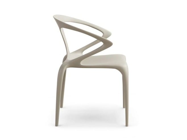 Штабелируемый стул из поликарбоната с подлокотниками ROCHE BOBOIS AVA ARCH-00024078 - Вид №2