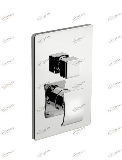 FIR Italia Наружная часть для встраиваемого настенного смесителя для душа  DÉCO 87 87.5018.8 