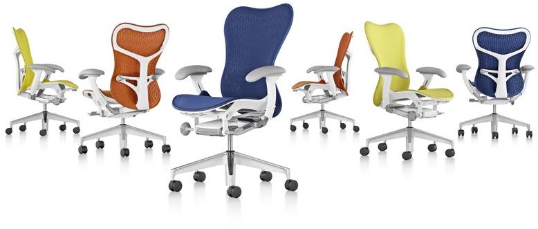 Herman Miller Эргономичное вращающееся офисное кресло из полимера triflex Mirra 2 sun-id-1513131 - Вид №19