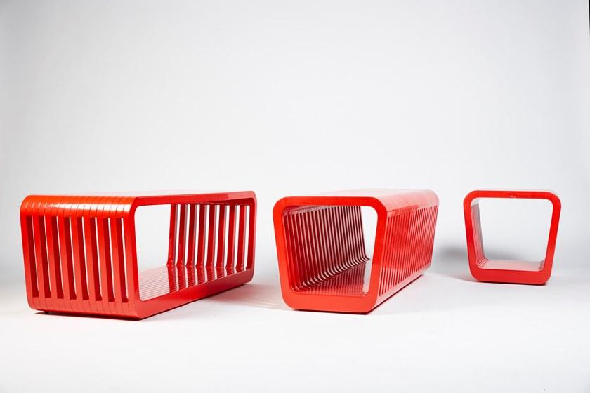 REDA AMALOU DESIGN Скамейка из дерева Link sun-id-1475891 - Вид №3