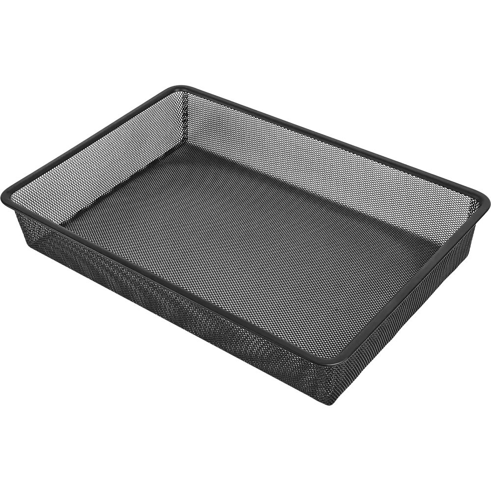 Выдвижная корзина НСХ для систем хранения - черная стальная сетка 82482709 STLM-0028078 - Вид №1