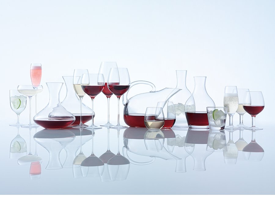 Набор из 4 бокалов для красного вина с подставками 750 мл Wine LSA INTERNATIONAL WINE 00-3863083 Прозрачный  - Вид №11
