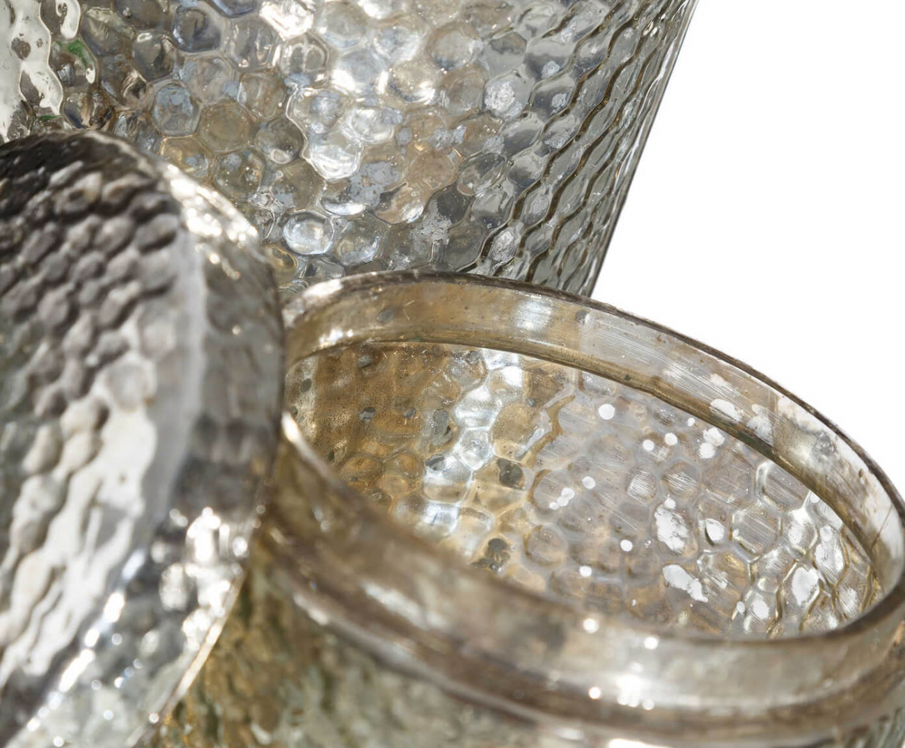 Шкатулка серебристого цвета TO4ROOMS  213797 Серебристый  - Вид №4