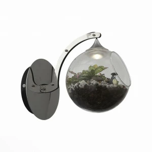 Бра ST Luce Creozione SL551.101.01 ST LUCE КАПЛЯ, ФЛОРИСТИКА 079080 Прозрачный;хром