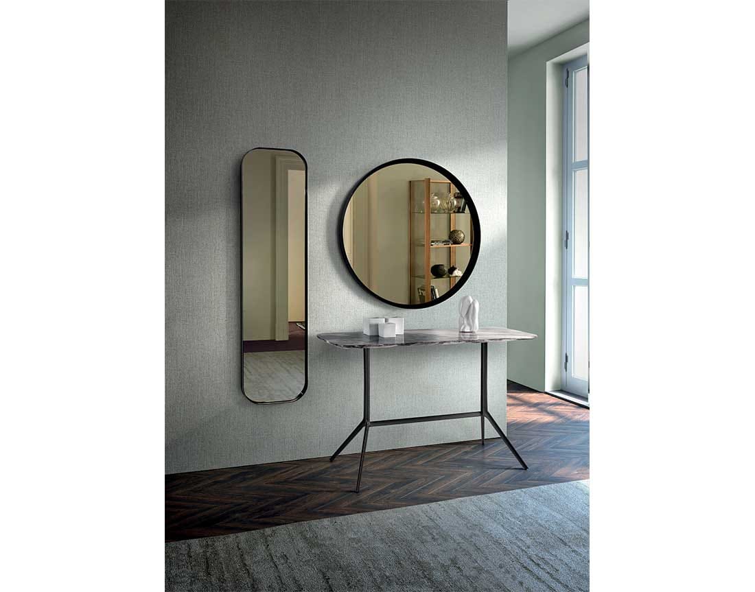 Прямоугольное металлическое зеркало с рамкой Pacini & Cappellini Ron ARCH-00100957 - Вид №2