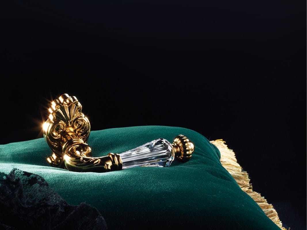 Классический стиль латунная ручка с кристаллами Swarovski® LINEA CALI' Nympha Crystal ARCH-00098906 - Вид №1