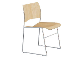 Штабелируемый стул из шпона