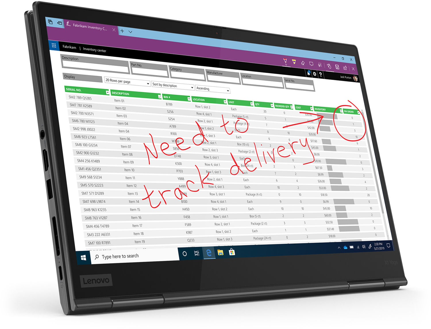 20UB002SRT thinkpad x1 yoga g5 t 14.0 fhd_ar/as_400n_mt_n_72% /core_i5-10210u_1.6g_4c_mb /16gb(4x32gx32)_lp3_2133 /256gb_ssd_m.2_2280_nvme_tlc_op / /integrated_graphics /no_wireless_wan /fingerprint_reader /ir&hd_camera_w/mic /bklt_kb_gy_fpr_nfc_rus / /4c Santreyd  - Вид №9