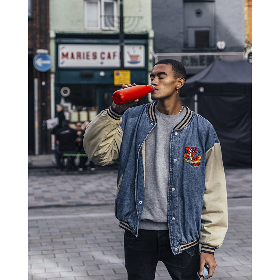 B500NERED Термос neon, 500 мл, красный Chilly's Bottles  - Вид №5