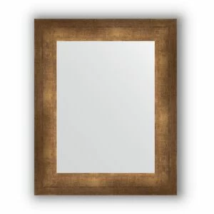 BY 1352 Зеркало в багетной раме - состаренная бронза 66 mm EVOFORM Definite