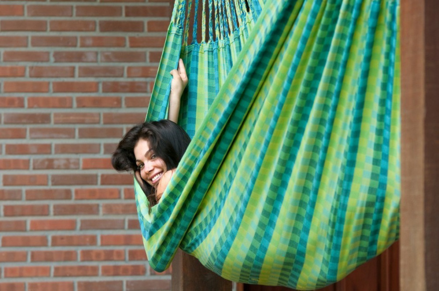 Подвесной гамак двухместный зеленый Carolina spring IMPEX  132326 Зеленый  - Вид №1