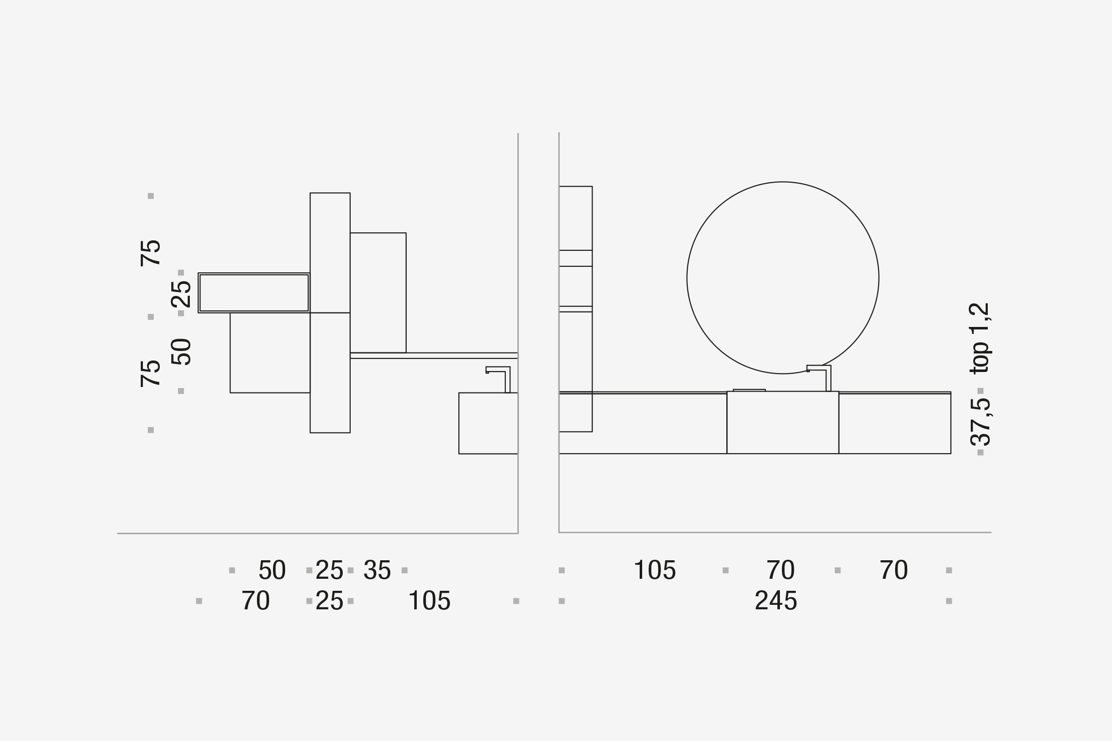 Комплект мебели 61 Arcom Pollock STARC139 - Вид №7