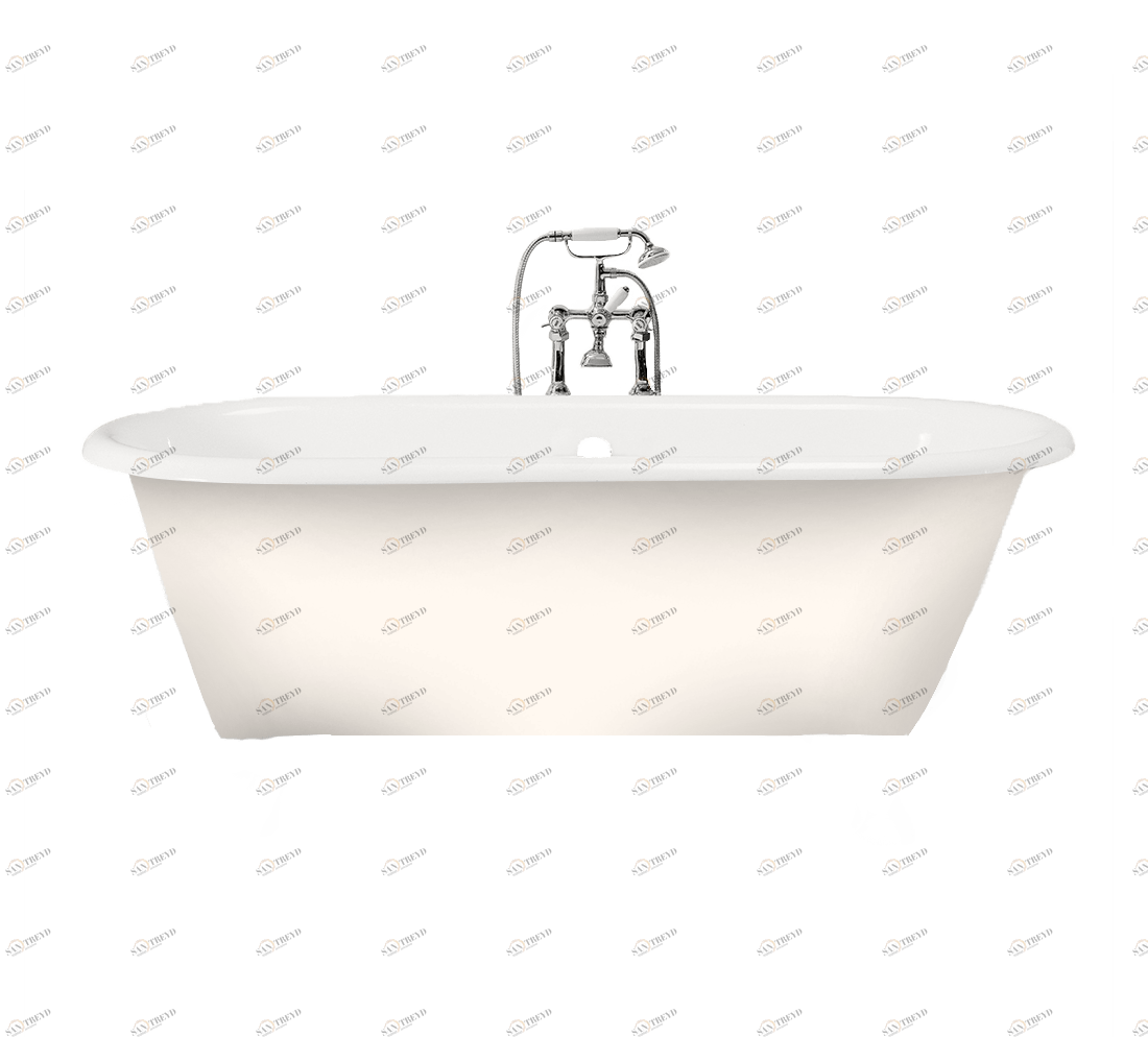 Gentry Home Bexley Cast iron bathtubs with feet Ral 9010 GH102362 