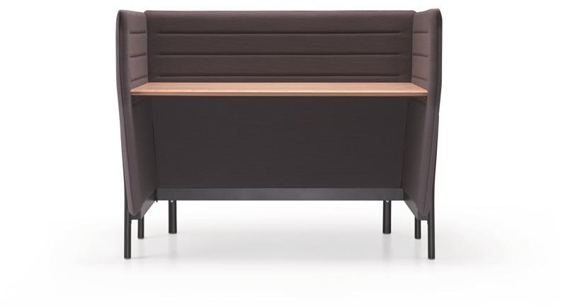 Alias Индивидуальное рабочее место с звукопоглощающими перегородками Eleven high desk sun-id-1345428 - Вид №4