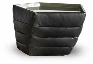 BAXTER Кожаный журнальный столик Tactile