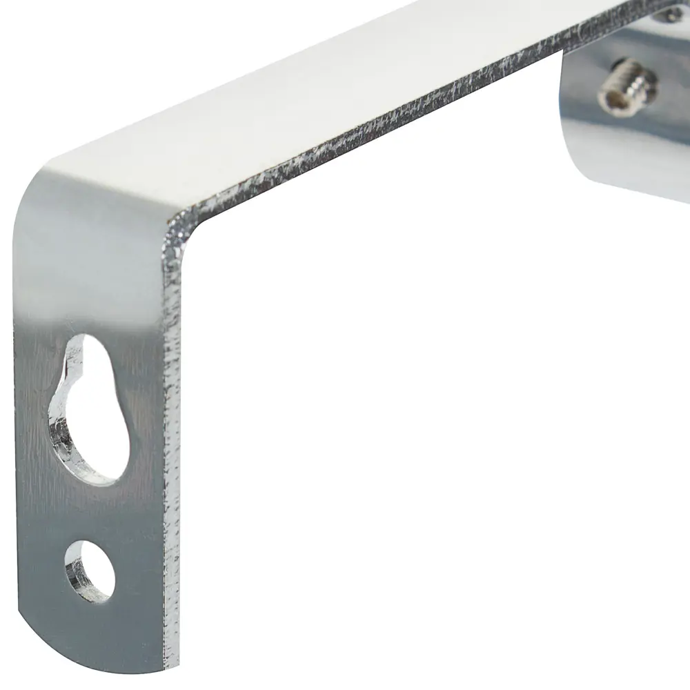 Держатель однорядный простой 8,5 см цвет хром INSPIRE STLM-2157996 - Вид №1