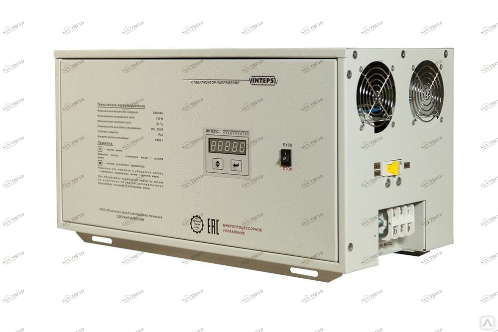 Стабилизатор напряжения LIDER PS 3000 SQ-PRO-40 sun-id-1030506